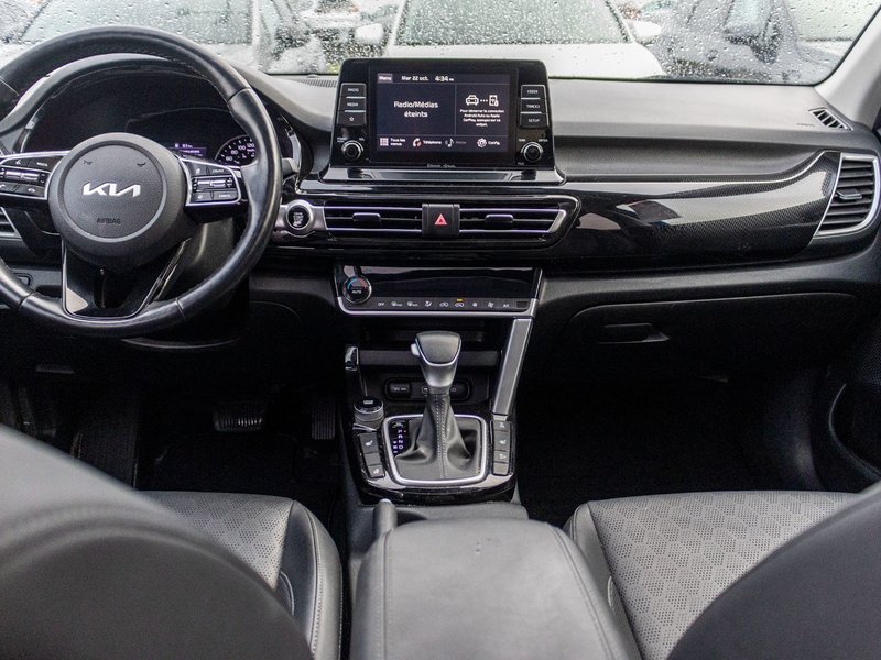 Kia Seltos EX AWD CUIR TOIT 2023 1 PROPRIO PAS DE RECLAMATION AU CARFAX