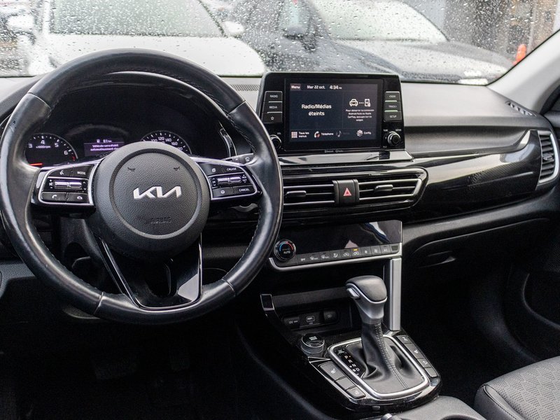 Kia Seltos EX AWD CUIR TOIT 2023 1 PROPRIO PAS DE RECLAMATION AU CARFAX