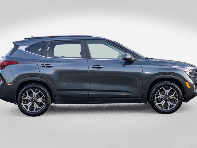 Kia Seltos EX PREMIUM AWD CUIR TOIT NAV 2023 1 PROPRIO PAS DE RECLAMATION AU CARFAX