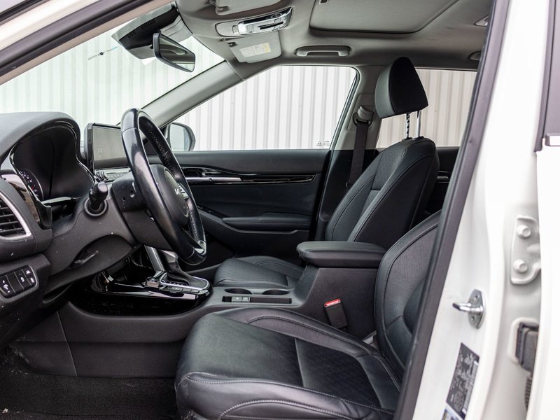 Kia Seltos EX PREMIUM AWD BLANC CUIR TOIT 2023 1 PROPRIO