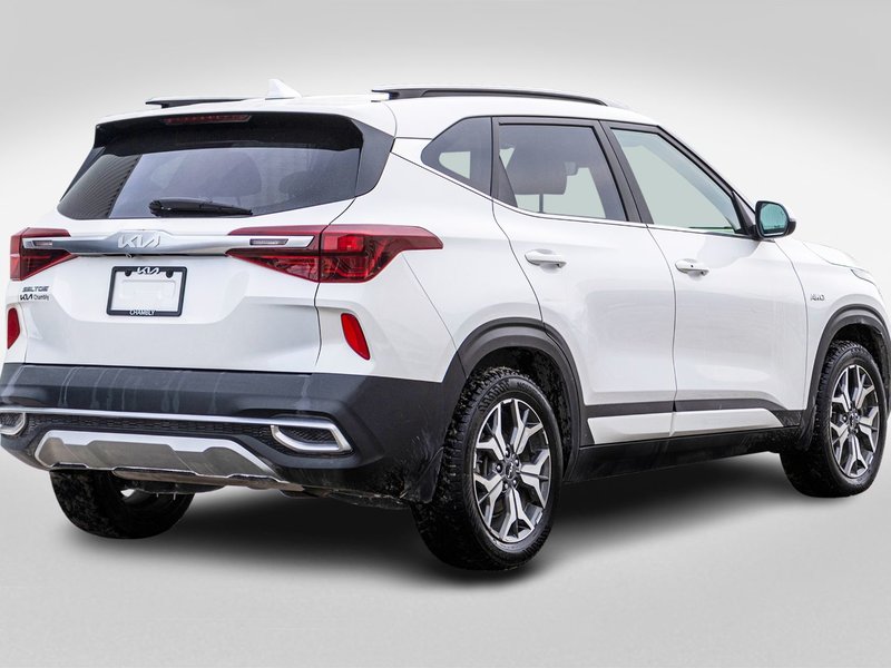 Kia Seltos EX PREMIUM AWD BLANC CUIR TOIT 2023 1 PROPRIO