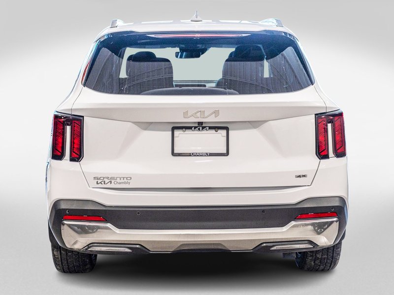 Kia SORENTO EX 2.5T AWD (PREM PAINT) EX AWD BLANC CUIR NOIR 977KM WOW 2025 EN INVENTAIRE