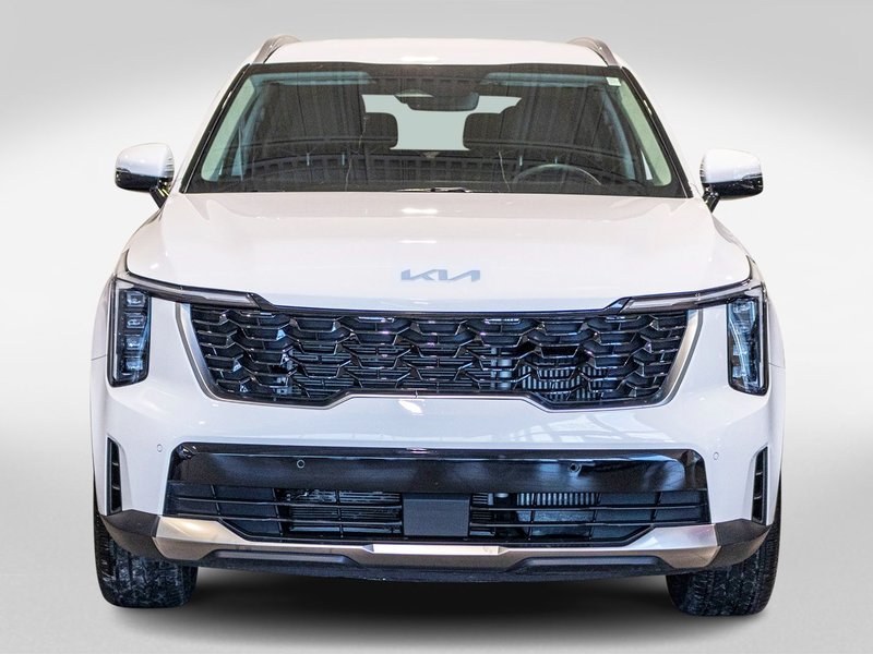 Kia SORENTO EX 2.5T AWD (PREM PAINT) EX AWD BLANC CUIR NOIR 977KM WOW 2025 EN INVENTAIRE