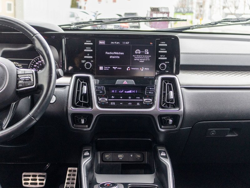 2022 Kia SORENTO PHEV EX 1.6T AWD AUTO (PREM PAINT) EX AWD CUIR BAS KILO 1 OWNER