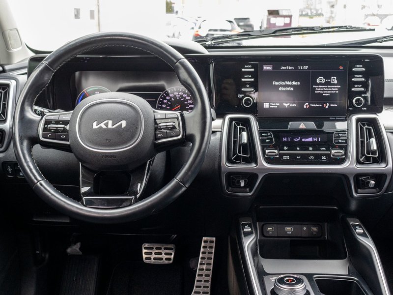 2022 Kia SORENTO PHEV EX 1.6T AWD AUTO (PREM PAINT) EX AWD CUIR BAS KILO 1 OWNER