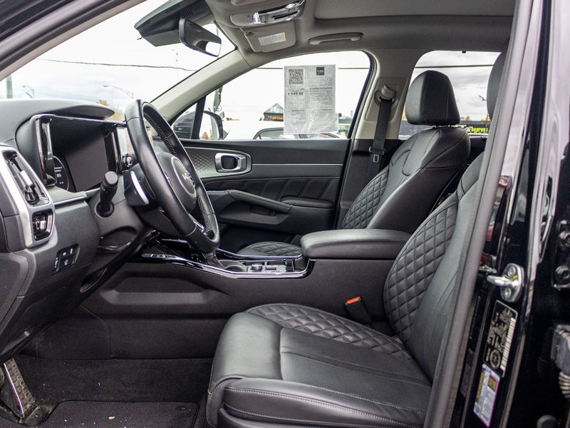 Kia Sorento SX AWD 6 PASS CUIR TOIT NAV 2023 1 PROPRIO PAS DE RECLAMATION AU CARFAX
