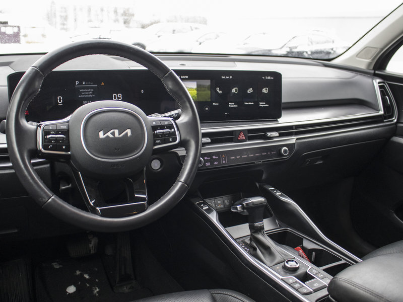 Kia SORENTO EX 2.5T AWD (PREM PAINT) EX AWD CUIR NOIR SUR NOIR 2024 1 PROPRIO PAS DE RECLAMATION AU CARFAX