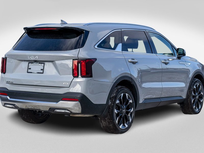 Kia Sorento EX AWD GRIS LOUP CUIR NOIR BAS KILO 2025 PAS DE RECLAMATION AU CARFAX