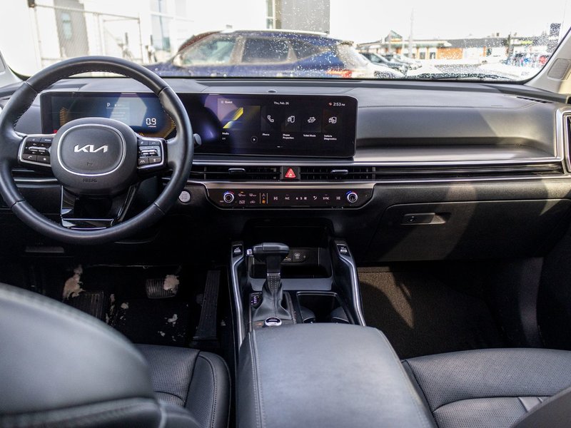 Kia Sorento EX AWD GRIS LOUP CUIR NOIR BAS KILO 2025 PAS DE RECLAMATION AU CARFAX