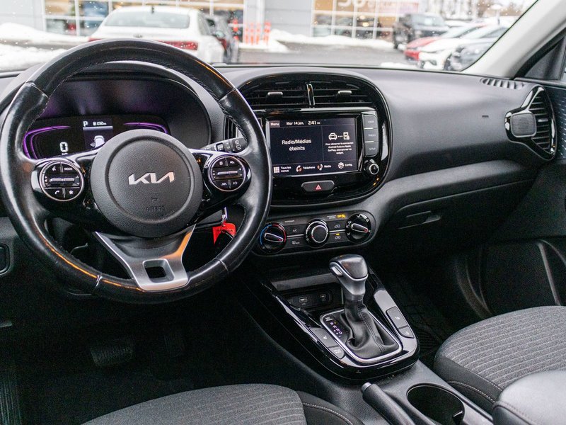 2023 Kia SOUL 2.0L EX IVT (PREMIUM PAINT) EX AUTOM A/C CAMERA BAS KILO 1 OWNER NO CARFAX CLAIM
