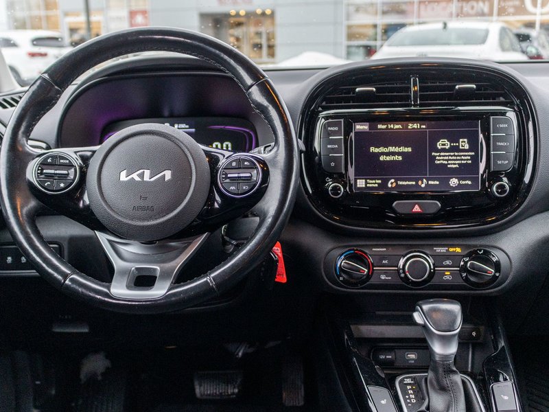 2023 Kia SOUL 2.0L EX IVT (PREMIUM PAINT) EX AUTOM A/C CAMERA BAS KILO 1 OWNER NO CARFAX CLAIM