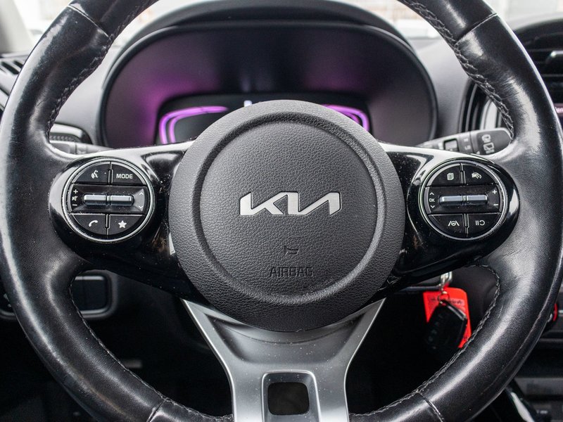 2023 Kia SOUL 2.0L EX IVT (PREMIUM PAINT) EX AUTOM A/C CAMERA BAS KILO 1 OWNER NO CARFAX CLAIM