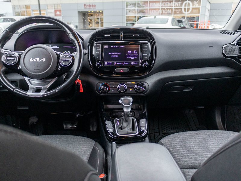 2023 Kia SOUL 2.0L EX IVT (PREMIUM PAINT) EX AUTOM A/C CAMERA BAS KILO 1 OWNER NO CARFAX CLAIM