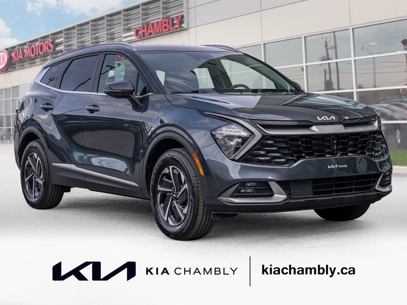 Kia Sportage HYBRID EX CUIR AWD CHARCOAL 2023 PAS DE RECLAMTION AU CARFAX