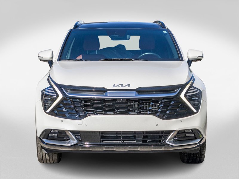 Kia Sportage Plug-In Hybrid SX AWD BLANC CUIR ROUGE TOIT NAV 2025 1 PROPRIO BAS KILO