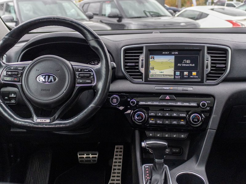 Kia Sportage SX TURBO CUIR TOIT NAV 2017 PAS DE RECLAMATION AU CARFAX