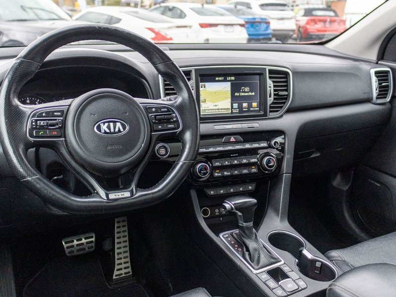 Kia Sportage SX TURBO CUIR TOIT NAV 2017 PAS DE RECLAMATION AU CARFAX