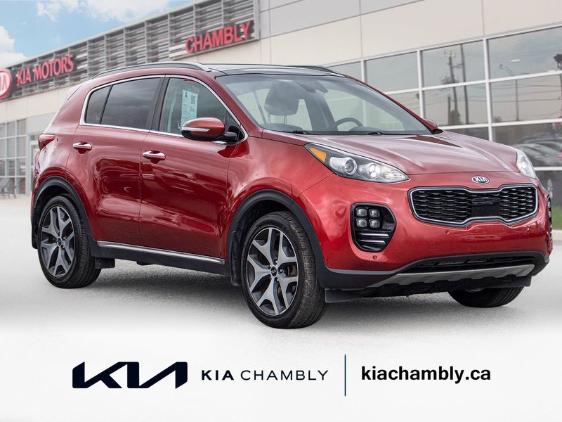 Kia Sportage SX TURBO CUIR TOIT NAV 2017 PAS DE RECLAMATION AU CARFAX