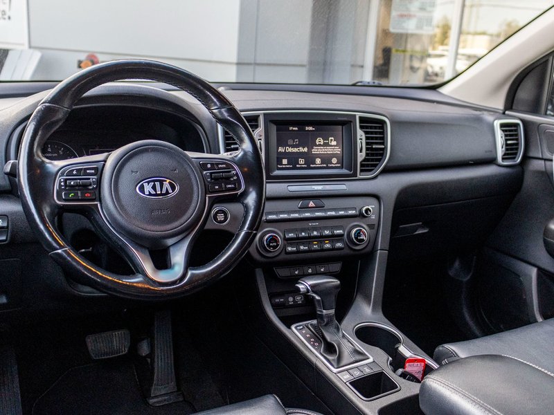 Kia Sportage EX CUIR AWD NOIR 2019 1 PROPRIO PAS DE RECLAMATION AU CARFAX
