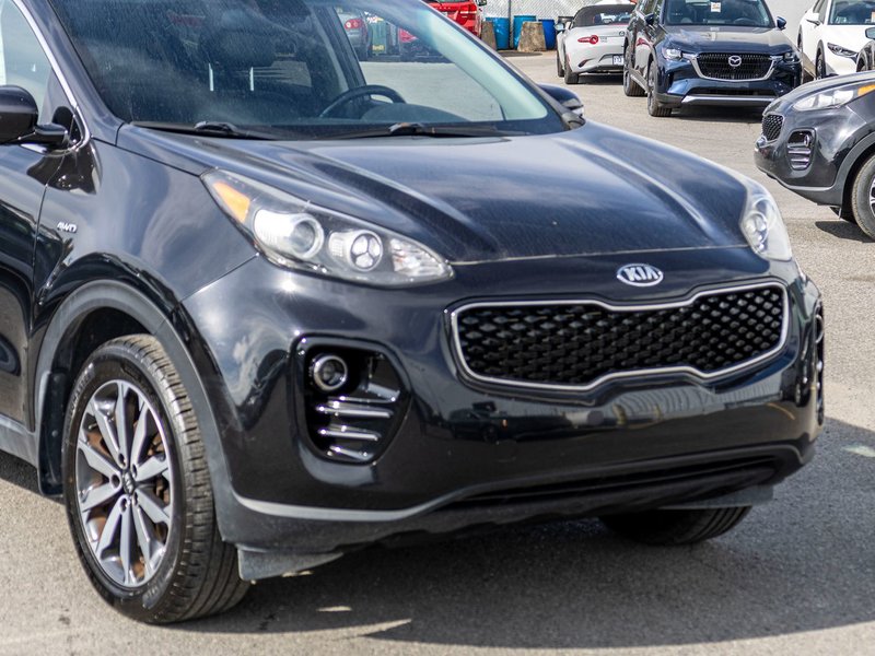 Kia Sportage EX CUIR AWD NOIR 2019 1 PROPRIO PAS DE RECLAMATION AU CARFAX