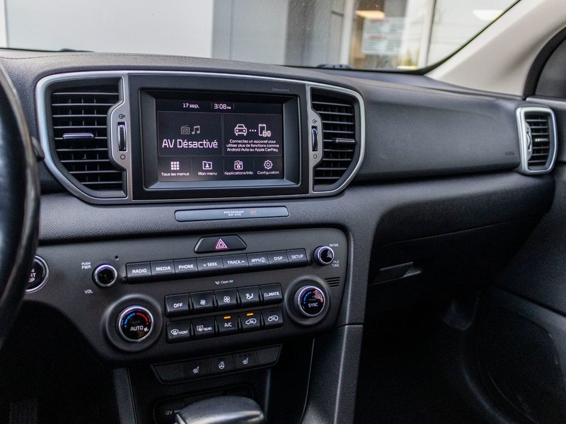 Kia Sportage EX CUIR AWD NOIR 2019 1 PROPRIO PAS DE RECLAMATION AU CARFAX