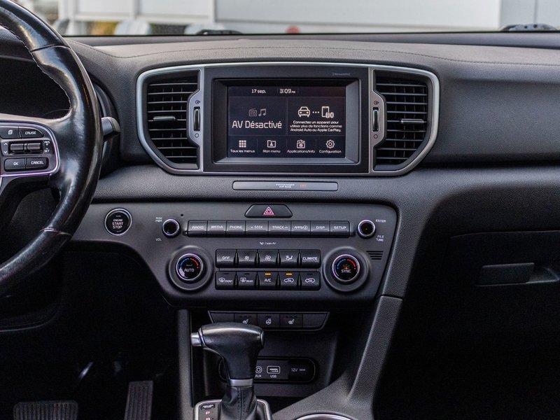 Kia Sportage EX CUIR AWD NOIR 2019 1 PROPRIO PAS DE RECLAMATION AU CARFAX