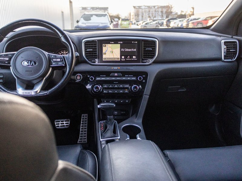 Kia Sportage SX AWD BLANC CUIR TOIT NAVI 2020 PAS DE RECLAMTION AU CARFAX