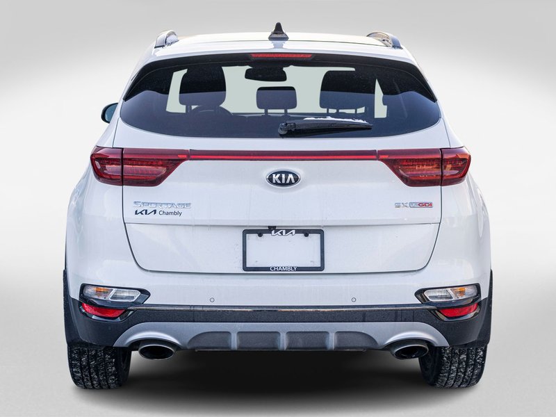 Kia Sportage SX AWD BLANC CUIR TOIT NAVI 2020 PAS DE RECLAMTION AU CARFAX