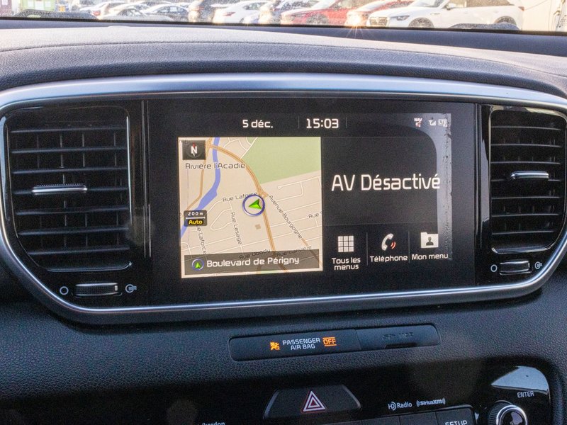 Kia Sportage SX AWD BLANC CUIR TOIT NAVI 2020 PAS DE RECLAMTION AU CARFAX
