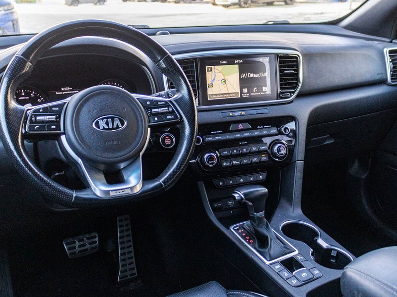 Kia Sportage SX AWD BLANC CUIR TOIT NAVI 2020 PAS DE RECLAMTION AU CARFAX