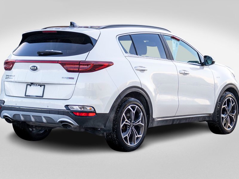 Kia Sportage SX AWD BLANC CUIR TOIT NAVI 2020 PAS DE RECLAMTION AU CARFAX