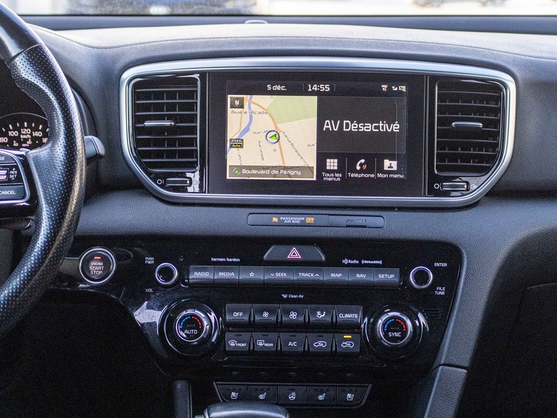 Kia Sportage SX AWD BLANC CUIR TOIT NAVI 2020 PAS DE RECLAMTION AU CARFAX