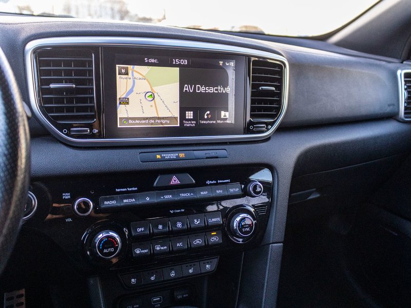 Kia Sportage SX AWD BLANC CUIR TOIT NAVI 2020 PAS DE RECLAMTION AU CARFAX