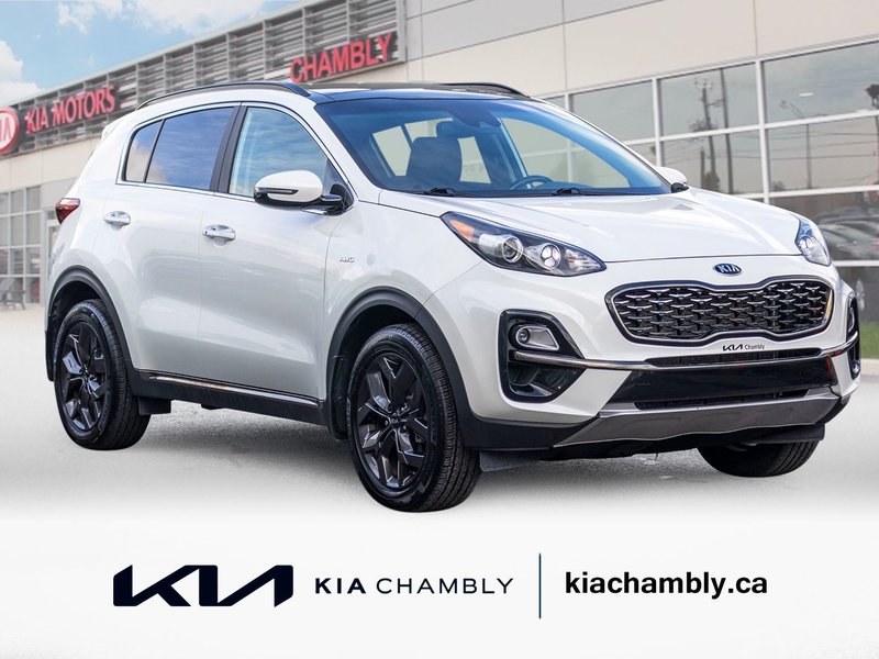 Kia Sportage EX TOIT AWD BLANC 55825KM 2022 1 PROPRIO PAS DE RECLAMATION AU CARFAX