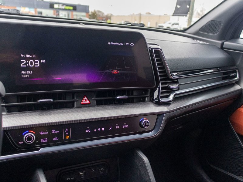 Kia Sportage EX PREMIUM AWD TOIT NAV 2023 NOIR INT ROUGE WOW