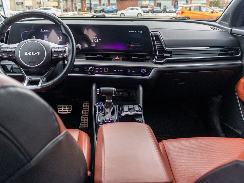 Kia Sportage EX PREMIUM AWD TOIT NAV 2023 NOIR INT ROUGE WOW