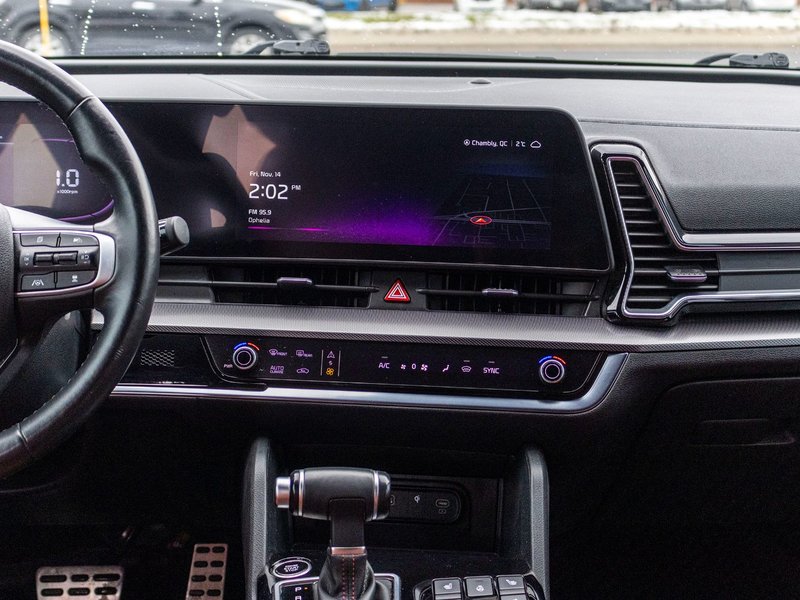 Kia Sportage EX PREMIUM AWD TOIT NAV 2023 NOIR INT ROUGE WOW