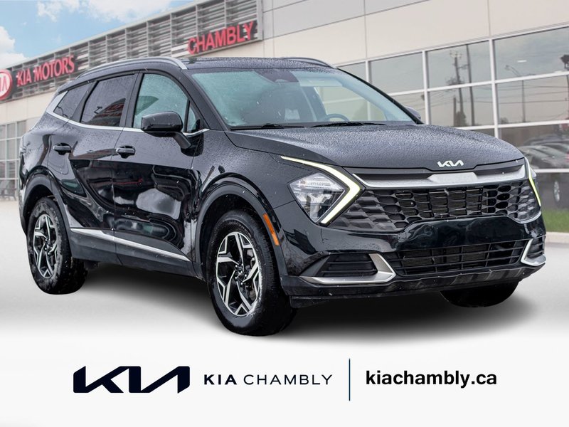 Kia Sportage LX AWD NOIR 18462KM 2023 PAS DE RECLAMATION AU CARFAX