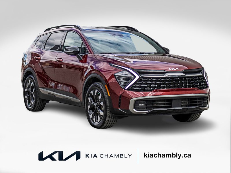 Kia Sportage X-LINE LIMITED CUIR TOIT BAS KILO 2023 PAS DE RECLAMATION AU CARFAX