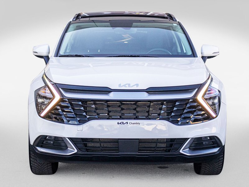 Kia Sportage EX AWD BLANC CUIR TOIT NAV 38001KM 2024 1 PROPRIO PAS DE RECLAMATION AU CARFAX