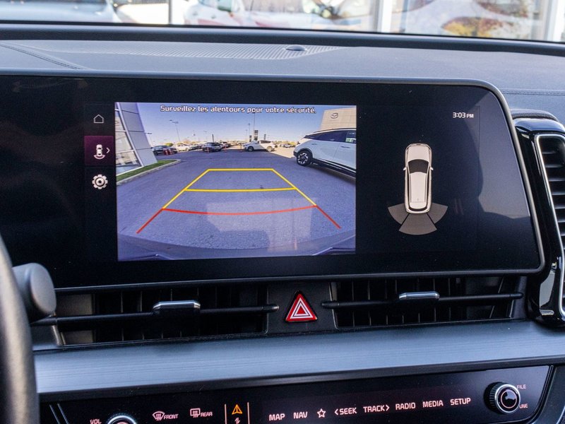 Kia Sportage EX AWD BLANC CUIR TOIT NAV 38001KM 2024 1 PROPRIO PAS DE RECLAMATION AU CARFAX