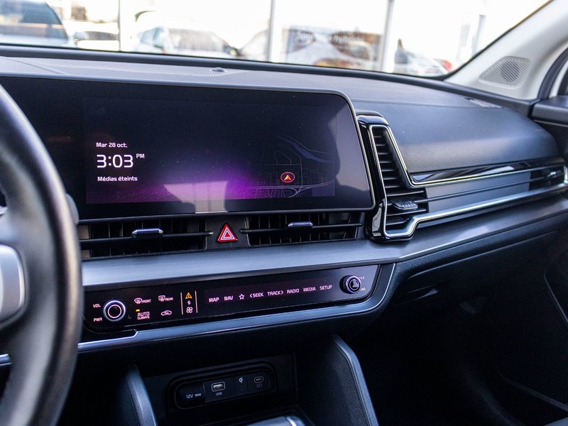 Kia Sportage EX AWD BLANC CUIR TOIT NAV 38001KM 2024 1 PROPRIO PAS DE RECLAMATION AU CARFAX