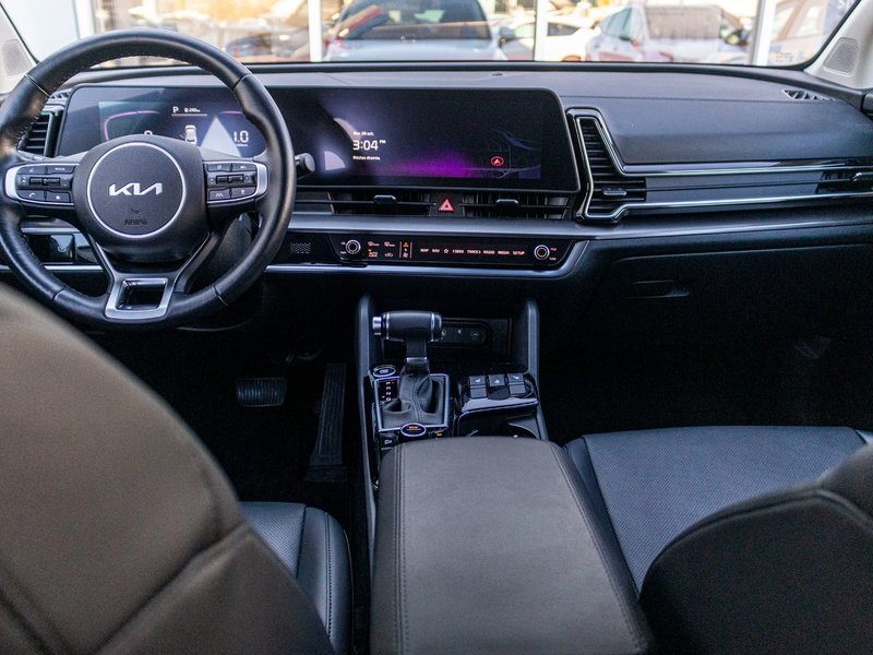 Kia Sportage EX AWD BLANC CUIR TOIT NAV 38001KM 2024 1 PROPRIO PAS DE RECLAMATION AU CARFAX