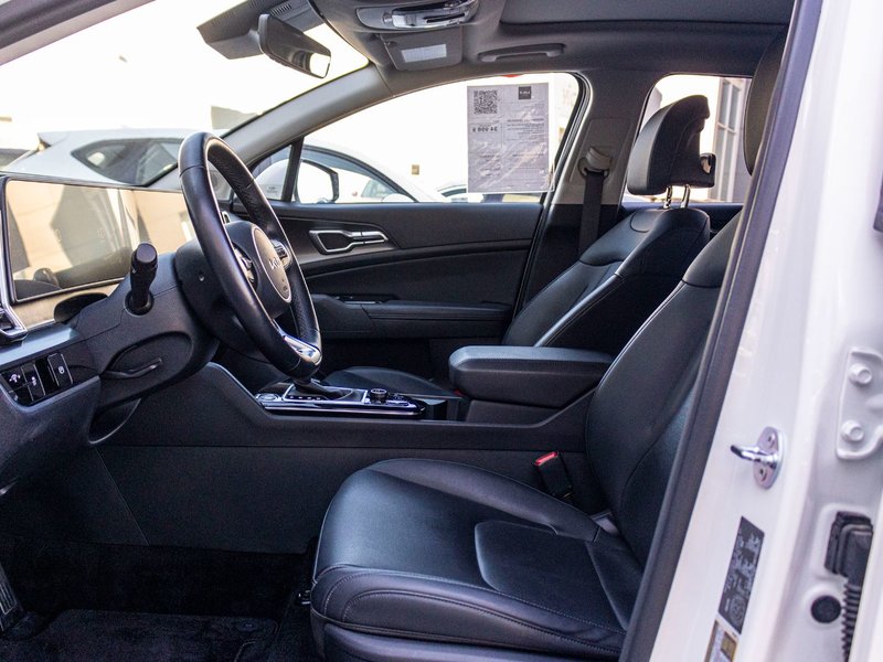 Kia Sportage EX AWD BLANC CUIR TOIT NAV 38001KM 2024 1 PROPRIO PAS DE RECLAMATION AU CARFAX