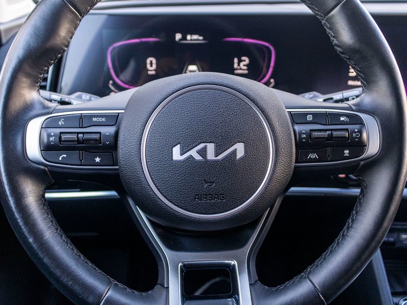 Kia Sportage EX AWD BLANC CUIR TOIT NAV 38001KM 2024 1 PROPRIO PAS DE RECLAMATION AU CARFAX