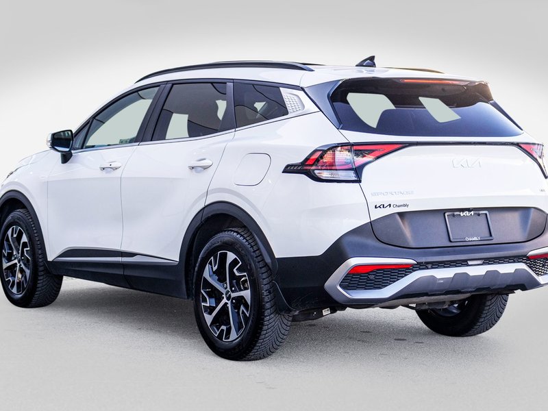Kia Sportage EX AWD BLANC CUIR TOIT NAV 38001KM 2024 1 PROPRIO PAS DE RECLAMATION AU CARFAX