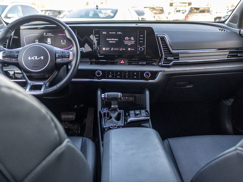 Kia Sportage X-LINE AWD GRIS CUIR NOIR 14564KM WOW 2024 1 PROPRIO PAS DE RECLAMATION AU CARFAX