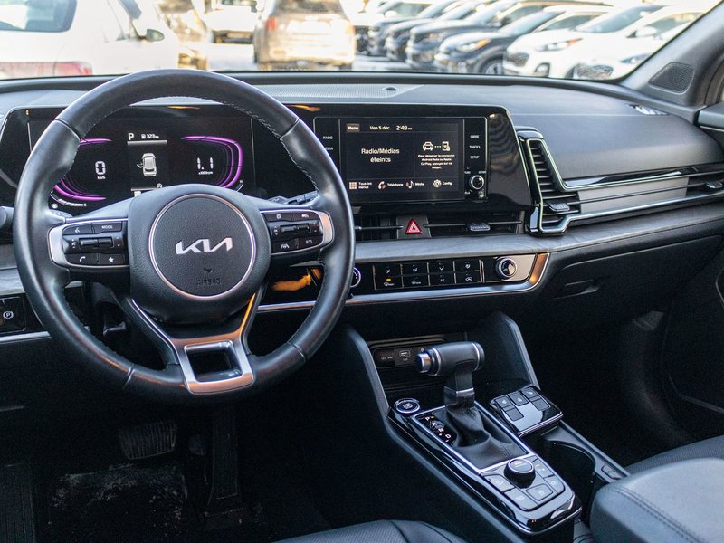 Kia Sportage X-LINE AWD GRIS CUIR NOIR 14564KM WOW 2024 1 PROPRIO PAS DE RECLAMATION AU CARFAX
