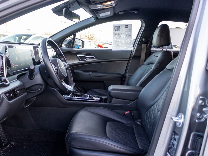 Kia Sportage X-LINE AWD GRIS CUIR NOIR 14564KM WOW 2024 1 PROPRIO PAS DE RECLAMATION AU CARFAX