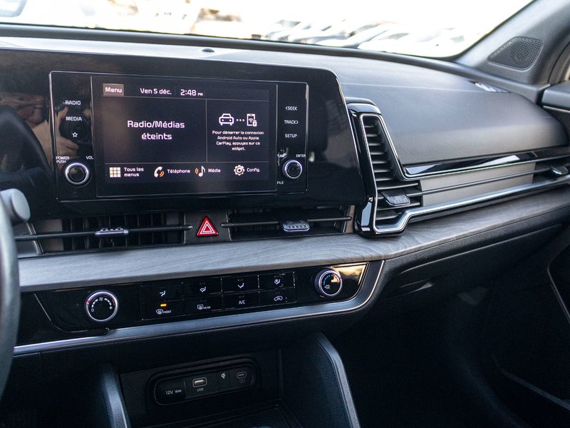 Kia Sportage X-LINE AWD GRIS CUIR NOIR 14564KM WOW 2024 1 PROPRIO PAS DE RECLAMATION AU CARFAX